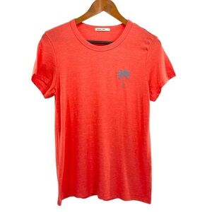 Marine Layer Women’s Palm Tree Signature Crewneck Tee Shirt